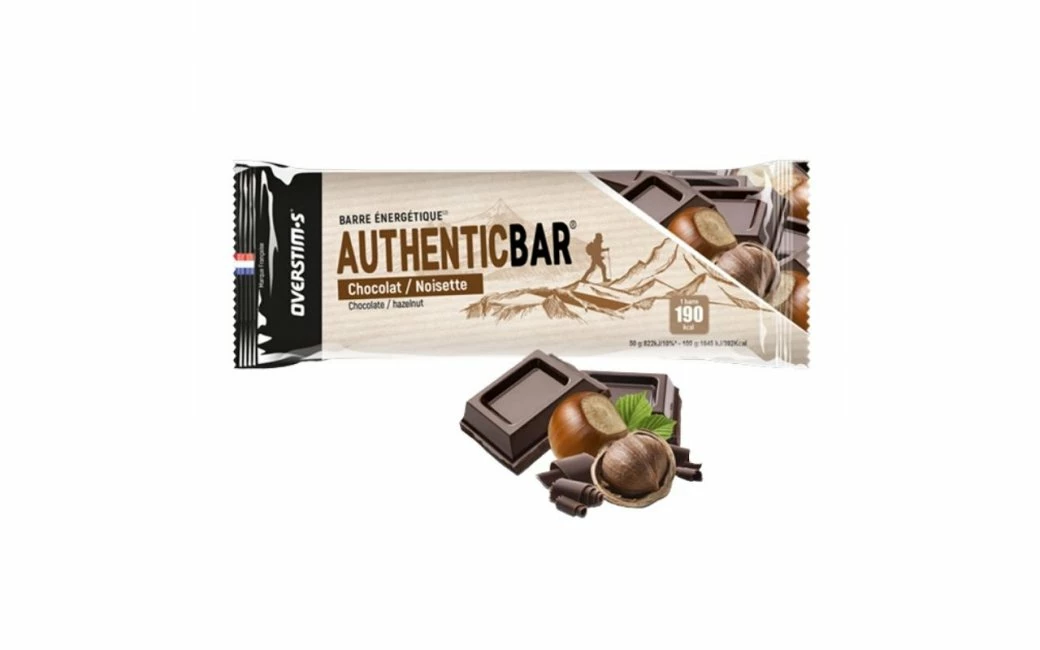 Overstim.s Barre énergétique Overstim's Authentic Chocolat/Noisette 1 Overstim.s Barre énergétique Overstim's Authentic Chocolat/Noisette