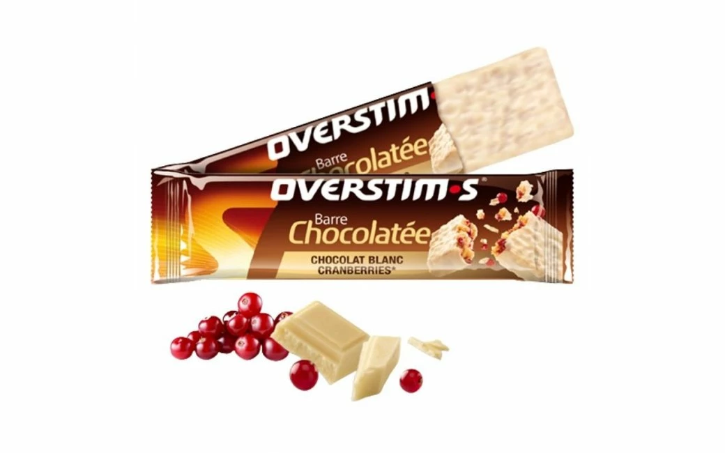 Overstim.s Barre énergétique Overstim's Chocolat Blanc/Cranberries 1 Overstim.s Barre énergétique Overstim's Chocolat Blanc/Cranberries
