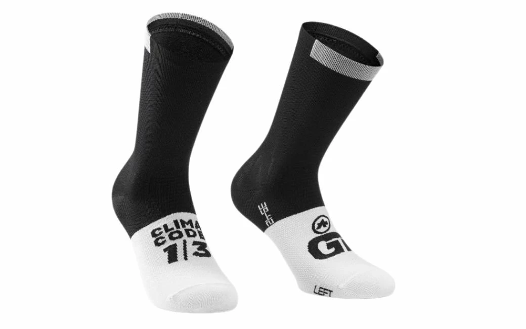 Chaussettes ASSOS GT Socks C2 Noir 1 Chaussettes ASSOS GT Socks C2 Noir