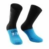 Chaussettes ASSOS Ultraz Evo Noir/Bleu
