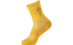 Chaussettes Specialized SOFT AIR ROAD Jaune Rayé - 2021