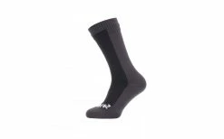 Fun Sport Cycles Chaussettes Vélo Hiver SEALSKINZ Imperméable + Mérinos Noir - 2021