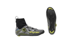 Chaussures Hiver Vélo De Route Northwave Flash Artic GTX - Gris/Jaune