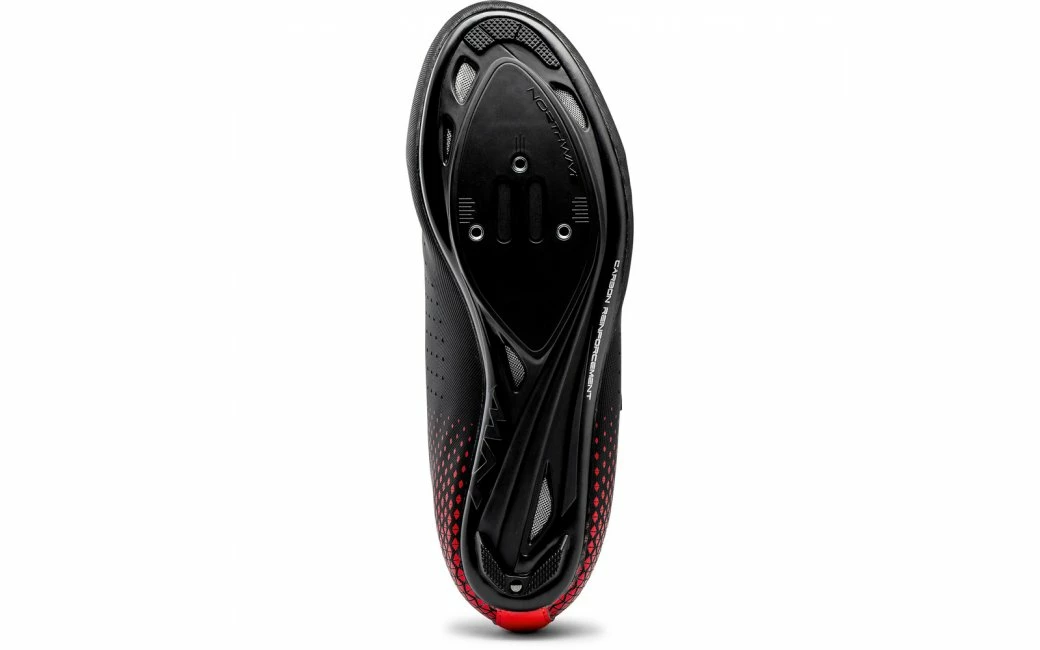 Chaussures Vélo De Route Northwave Core 2 Noir/Rouge - 2021 2 Chaussures Vélo De Route Northwave Core 2 Noir/Rouge - 2021 – Image 2