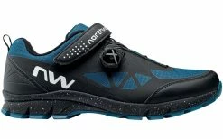 Chaussures VTT Northwave Corsair Noir/Bleu Coral