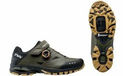 Chaussures VTT Northwave Spider Plus 3 Vert Kaki