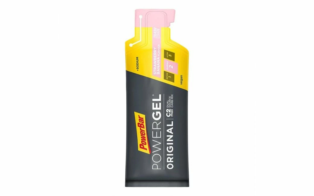 Gel POWER BAR PowerGel Original Fraise-Banane - 2021 1 Gel POWER BAR PowerGel Original Fraise-Banane - 2021
