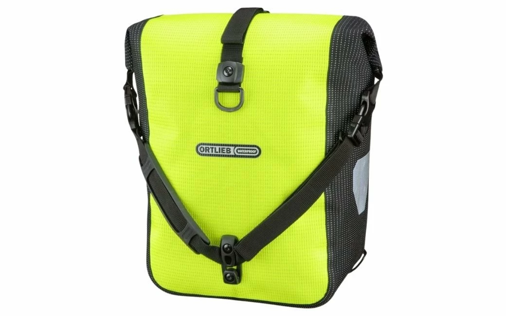 Paire De Sacoche De Voyage Avant ORTLIEB Sport-Roller High Visibility Jaune Fluo 2 Paire De Sacoche De Voyage Avant ORTLIEB Sport-Roller High Visibility Jaune Fluo – Image 2