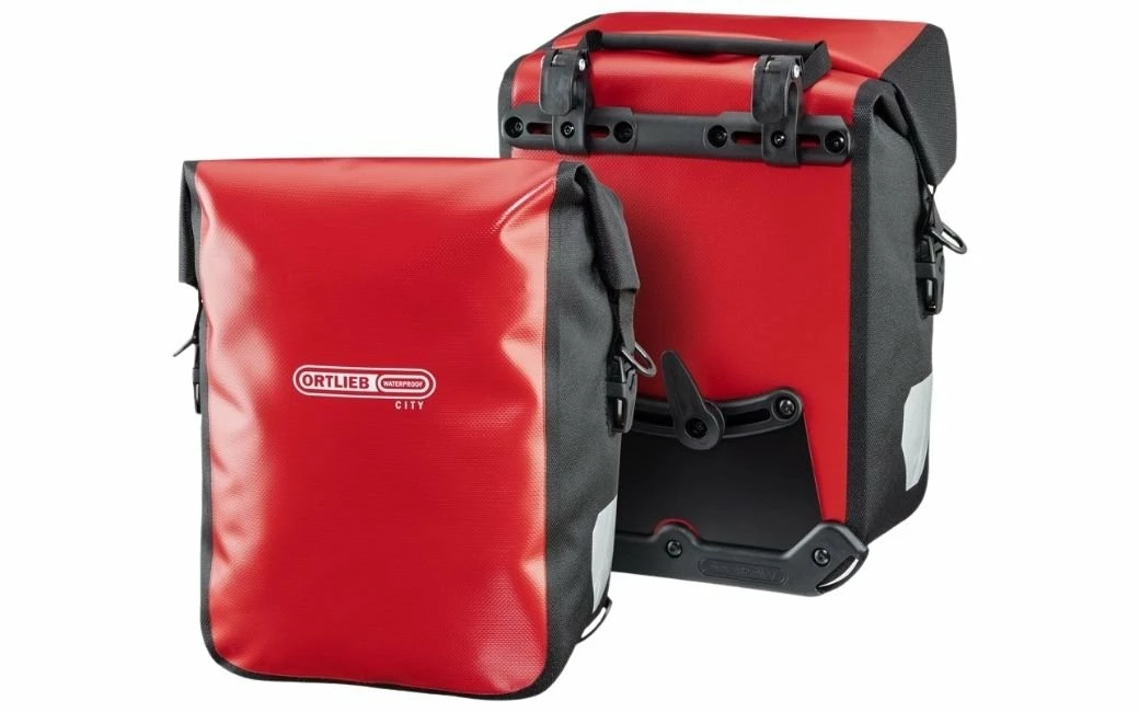 Paire De Sacoches De Voyage Ortlieb Sport-Roller City Rouge 2x12.5L - 2021 1 Paire De Sacoches De Voyage Ortlieb Sport-Roller City Rouge 2x12.5L - 2021