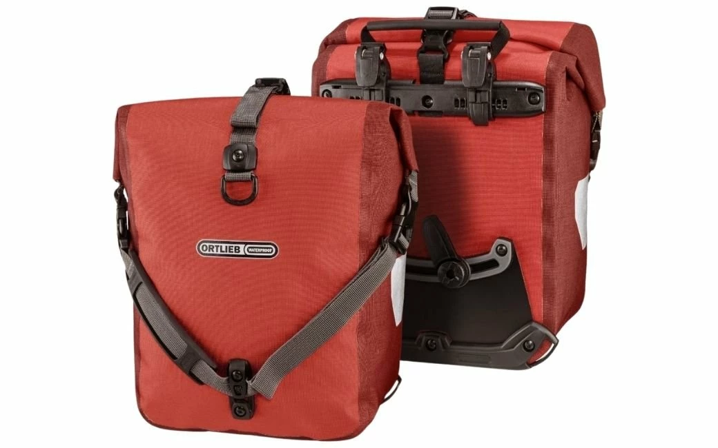 Paire De Sacoche De Voyage ORTLIEB Sport-Roller Plus Rouge 1 Paire De Sacoche De Voyage ORTLIEB Sport-Roller Plus Rouge