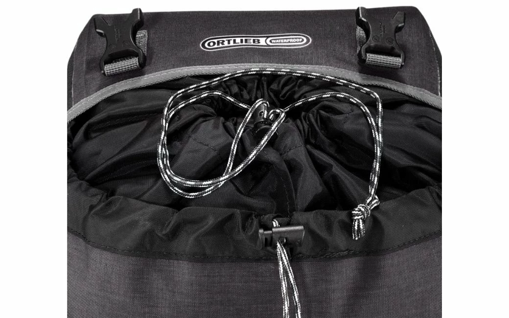 Paire De Sacoche ORTLIEB Bike Packer Plus Gris/Noir 5 Paire De Sacoche ORTLIEB Bike Packer Plus Gris/Noir – Image 5