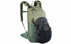 Sac à Dos EVOC Stage 6L Vert Olive + Poche à Eau 2L -Cheap Vélo Store sac a dos evoc stage 6l vert olive poche a eau 2l 4
