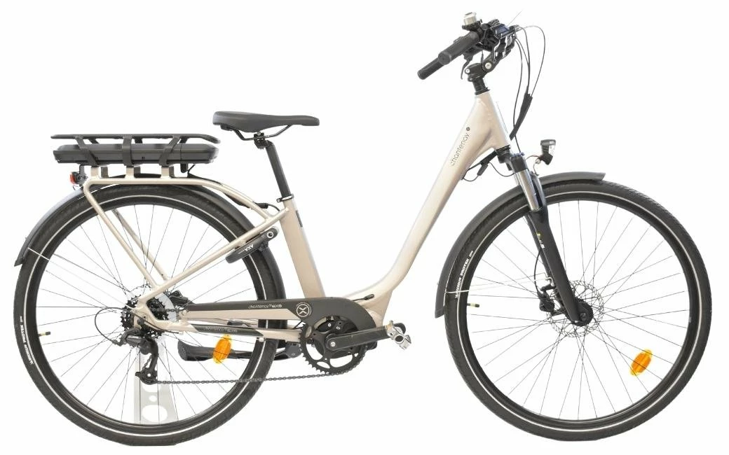Vélo De Ville électrique Exs Chantenay MS Beige 1 Vélo De Ville électrique Exs Chantenay MS Beige