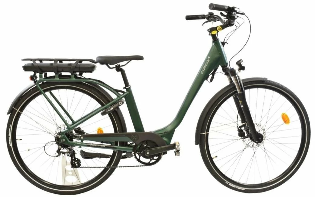 Vélo De Ville Electrique Exs Chantenay Vert Foncé - 2021 1 Vélo De Ville Electrique Exs Chantenay Vert Foncé - 2021