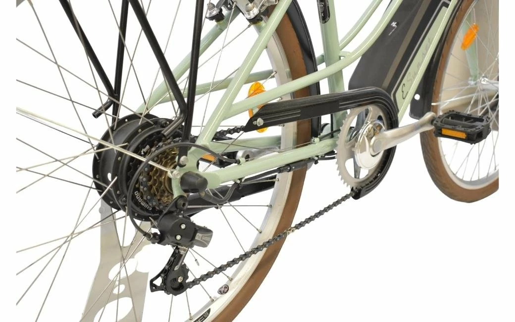 Vélo De Ville Electrique Exs E-Sunset 26" Pistache - 2021 3 Vélo De Ville Electrique Exs E-Sunset 26" Pistache - 2021 – Image 3