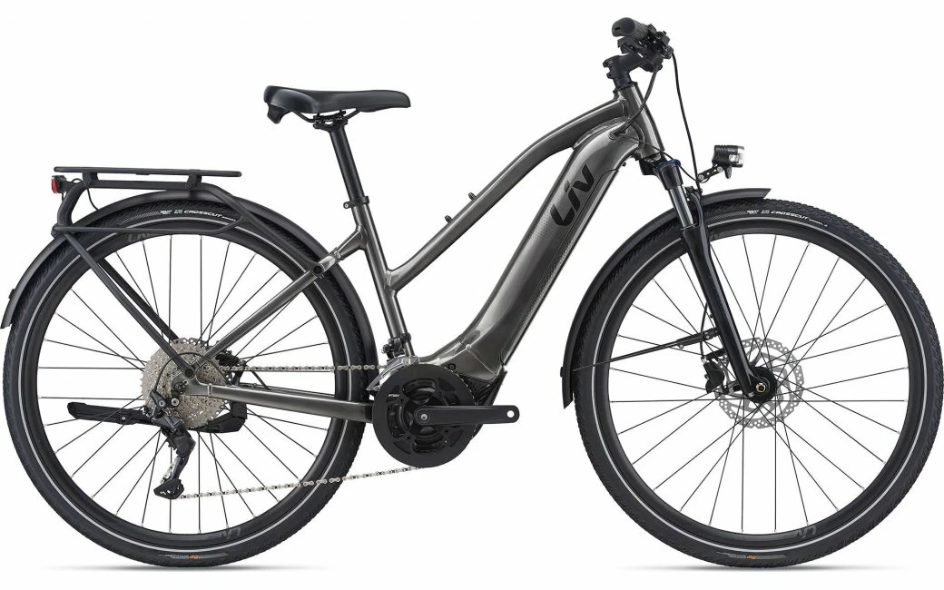 Vélo De Ville électrique Femme LIV Amiti E+ 1 Gris - 2022 1 Vélo De Ville électrique Femme LIV Amiti E+ 1 Gris - 2022