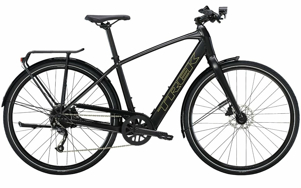 Vélo De Ville électrique TREK FX+2 Noir -2023 1 Vélo De Ville électrique TREK FX+2 Noir -2023