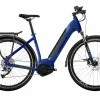 Vélo électrique Haibike Trekking 4 Low 500Wh Bleu - 2022