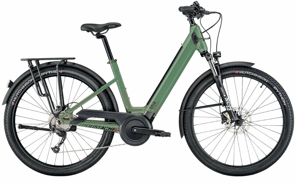 Vélo électrique Moustache Bikes SAMEDI 27 XROAD 1 OPEN Vert-2022 1 Vélo électrique Moustache Bikes SAMEDI 27 XROAD 1 OPEN Vert-2022