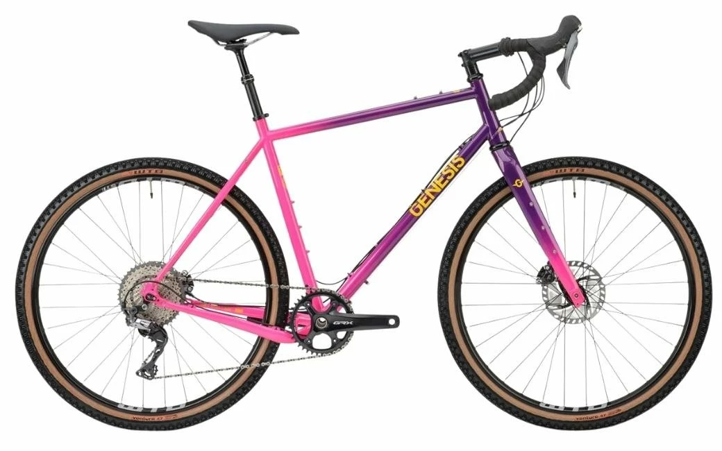 Genesis Bike Vélo Gravel Genesis Fugio 30 Rose/Violet - 2022 1 Genesis Bike Vélo Gravel Genesis Fugio 30 Rose/Violet - 2022