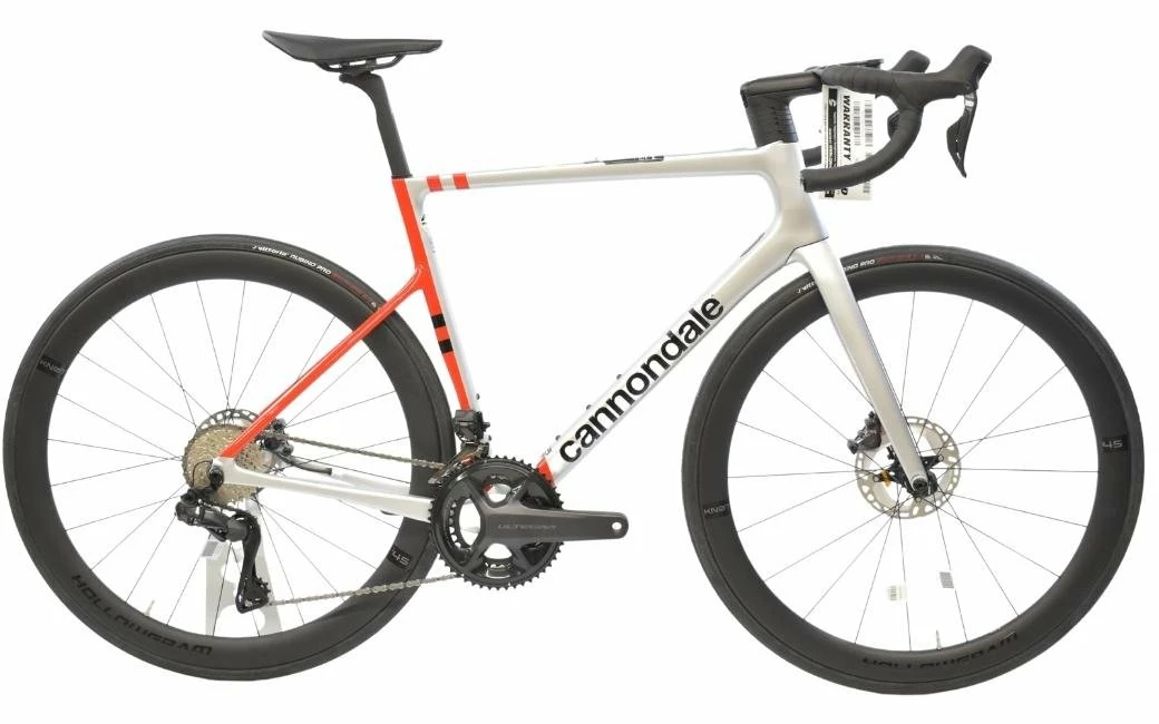 Vélo Route CANNONDALE SuperSix EVO Carbon Disc Ultegra Di2 Gris/Rouge - 2022 1 Vélo Route CANNONDALE SuperSix EVO Carbon Disc Ultegra Di2 Gris/Rouge - 2022