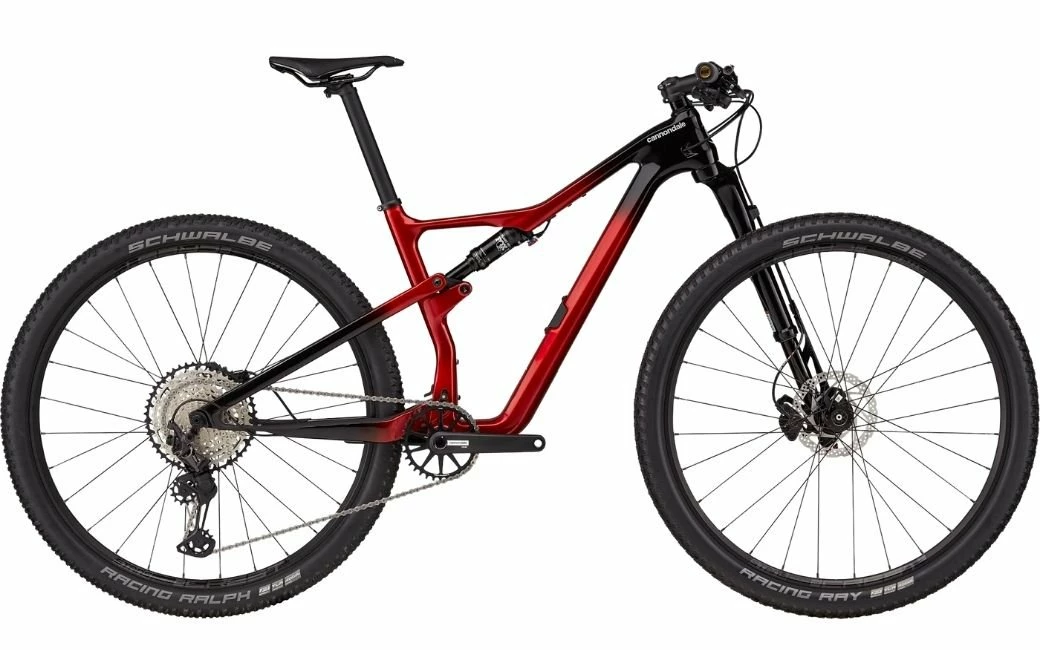 VTT Cannondale Scalpel Carbon 3 Rouge - 2022 1 VTT Cannondale Scalpel Carbon 3 Rouge - 2022