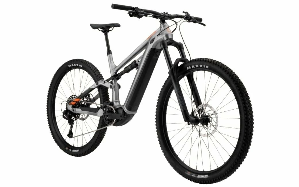 VTT électrique Cannondale Moterra Neo 4 Gris/Orange - 2022 2 VTT électrique Cannondale Moterra Neo 4 Gris/Orange - 2022 – Image 2