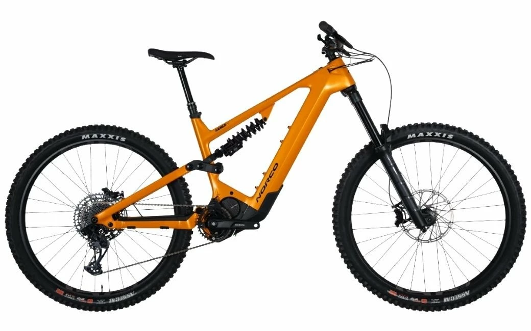 VTT électrique NORCO Range VLT 900 Wh C2 Orange/Noir - 2023 1 VTT électrique NORCO Range VLT 900 Wh C2 Orange/Noir - 2023