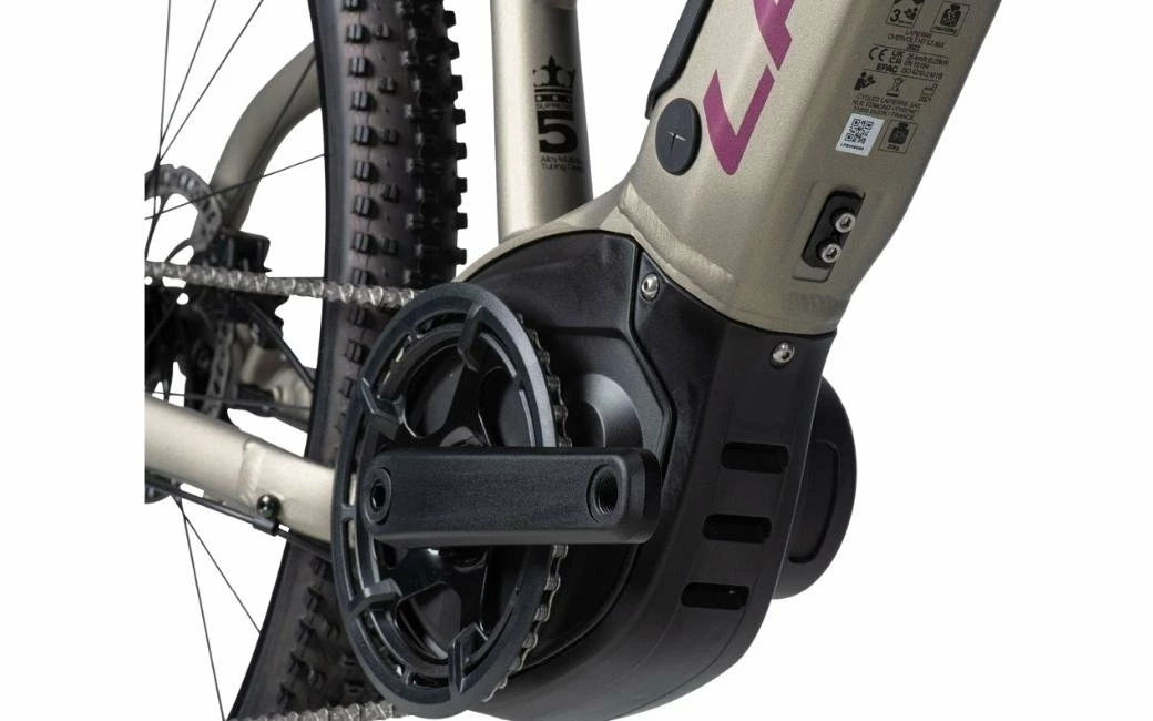 VTTAE Lapierre Overvolt HT 5.5 Mix (27.5) Beige/Rose 500Wh Femme – 2022 5 VTTAE Lapierre Overvolt HT 5.5 Mix (27.5) Beige/Rose 500Wh Femme – 2022 – Image 5